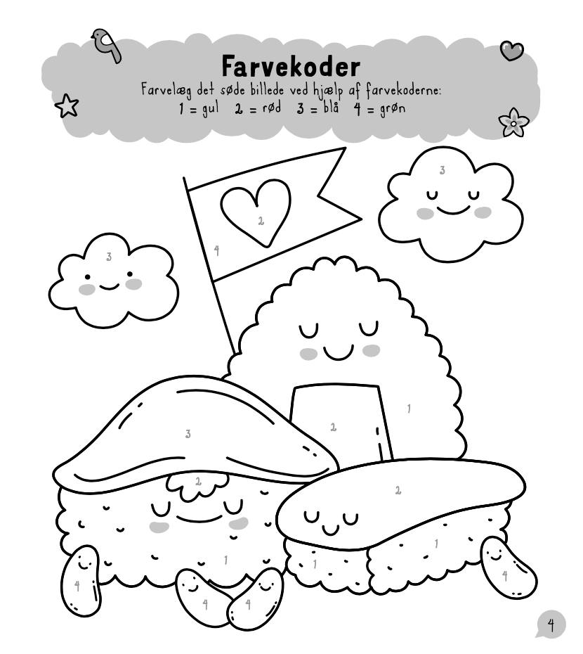 Aktivitetsbog med blyanter: Sjov med sushi - Image 2