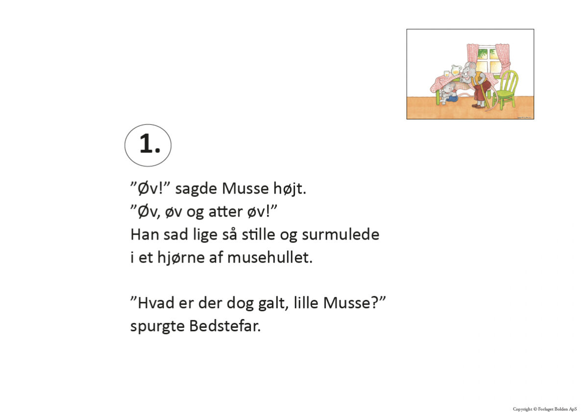 Fortælleteater: Musse og bedstefar - Image 3
